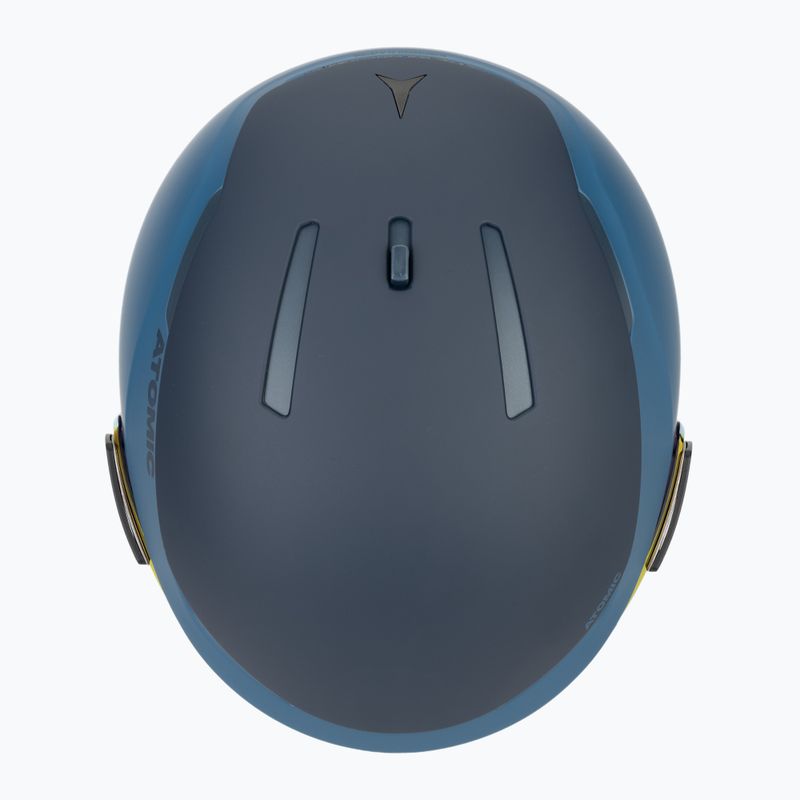 Лижний шолом Atomic Revent GT Amid Visor HD deep ocean/red hd 6