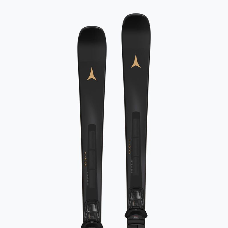Лижі гірські жіночі + кріплення Atomic Cloud C12 Revoshock C + M10 GW black 6