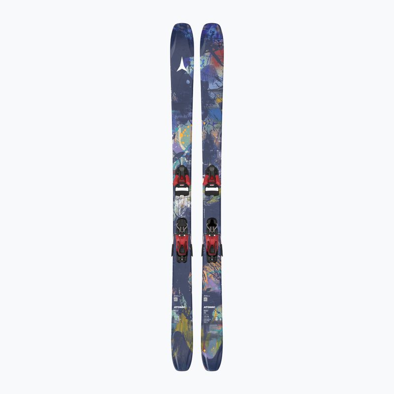 Лижі гірські + кріплення Atomic Bent 90 + STR 12GW multicolor