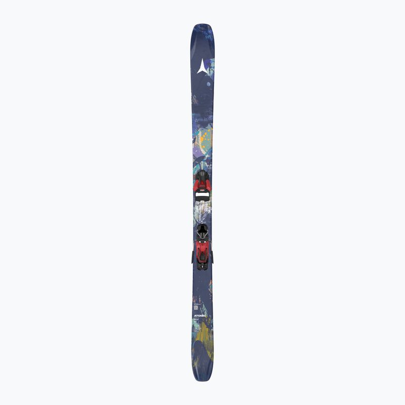 Лижі гірські + кріплення Atomic Bent 90 + STR 12GW multicolor 4