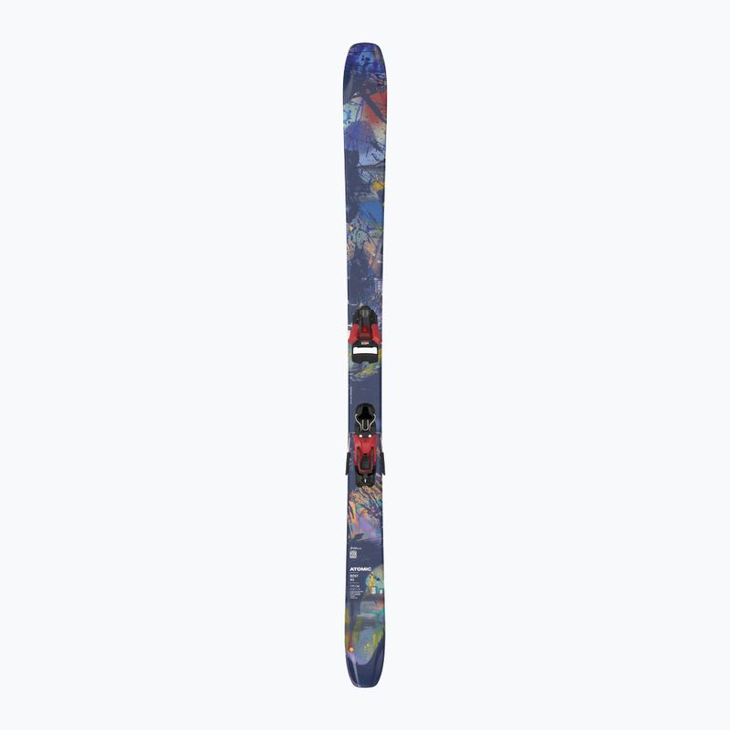 Лижі гірські + кріплення Atomic Bent 90 + STR 12GW multicolor 5