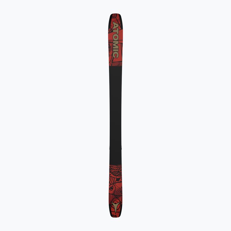 Лижі гірські + кріплення Atomic Bent 100 + STR 12GW multicolor 4