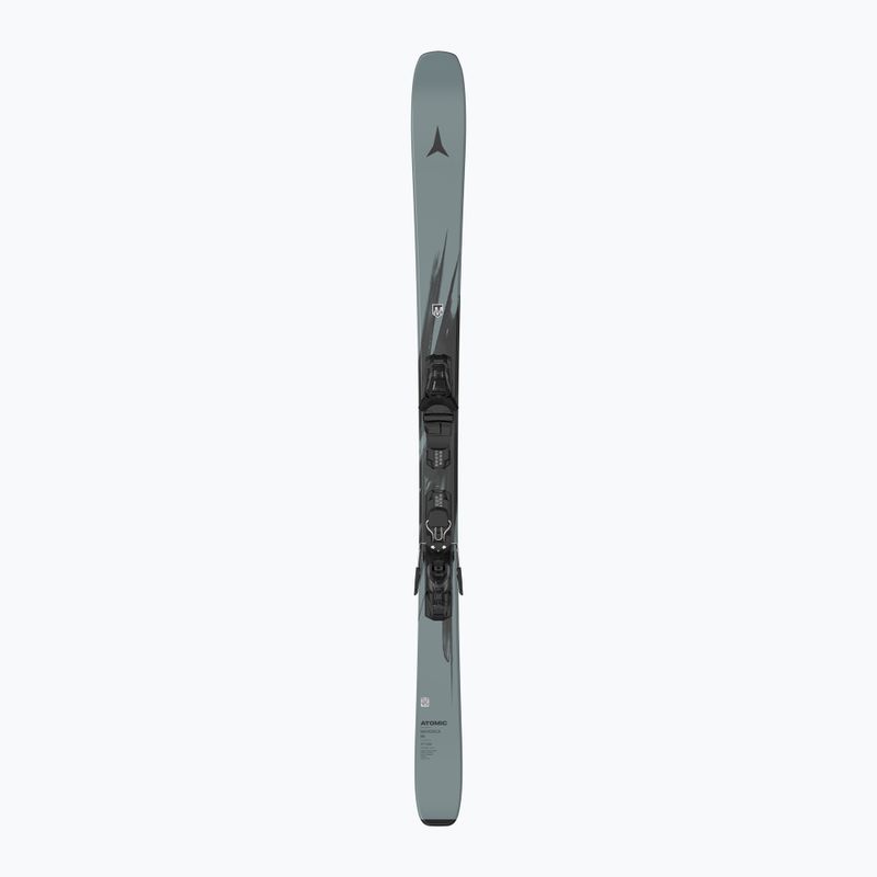 Лижі гірські + кріплення Atomic Maverick 84+M10 GW concrete/black 3