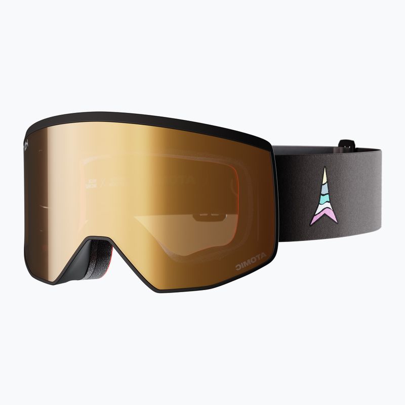 Окуляри лижні Atomic Four Pro L HD Photo black/multicolor/amber/gold hd photo