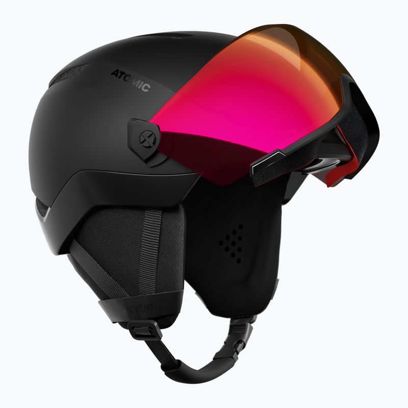 Шолом лижний Atomic Revent Visor Photo black/red photo 2