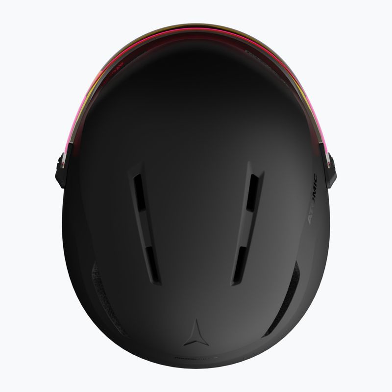 Шолом лижний Atomic Revent Visor Photo black/red photo 5