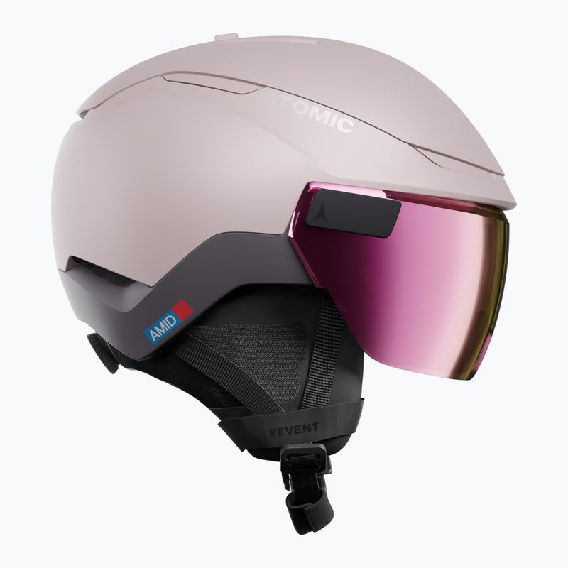 Шолом лижний Atomic Revent GT Amid Visor HD S2 dust/pink copper
