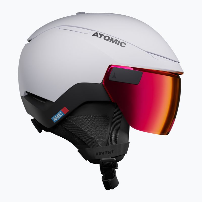 Шолом лижний Atomic Revent GT Amid Visor HD S2 white/black/red hd