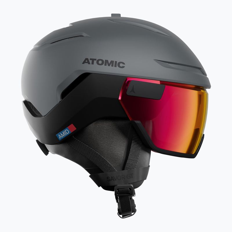 Шолом лижний Atomic Savor GT Amid Visor Photo slate/red photo