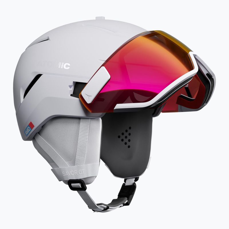 Шолом лижний Atomic Savor GT Amid Visor Photo white heather/red photo