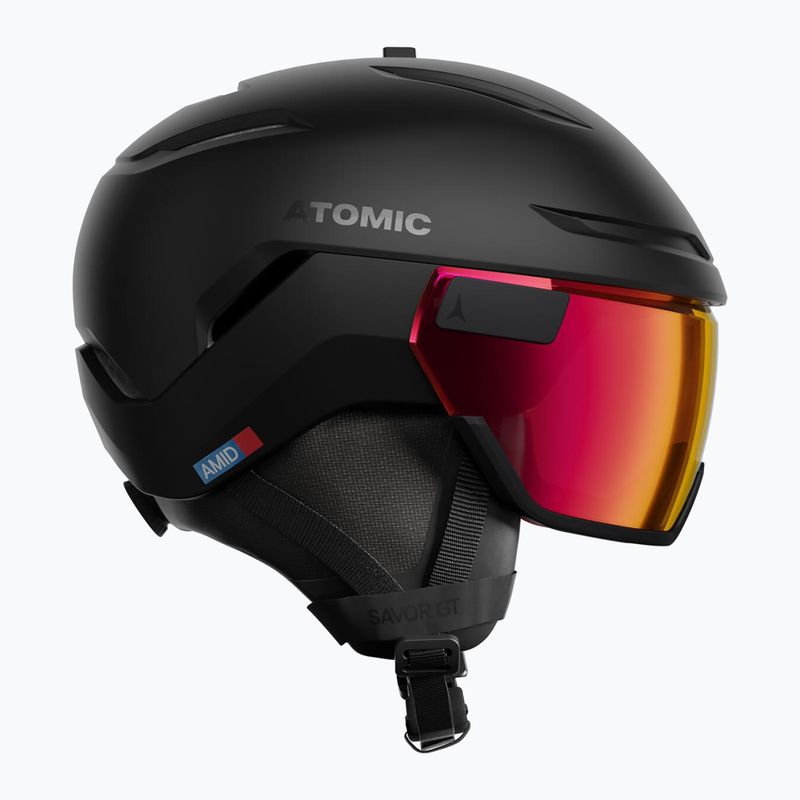 Шолом лижний Atomic Savor GT Amid Visor Photo black/red photo