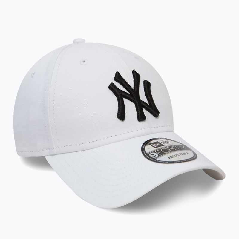 Бейсболка New Era League Essential 9Forty New York Yankees white