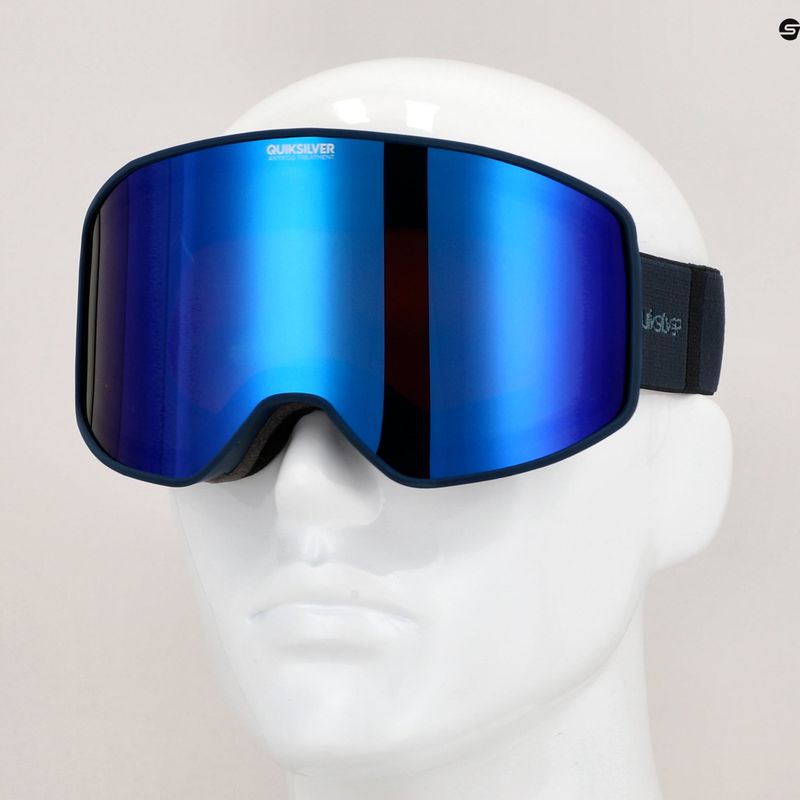 Окуляри для сноубордингу Quiksilver Storm S3 майоліка сині/сині mi 8
