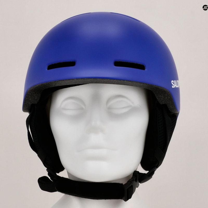 Шолом гірськолижний дитячий Salomon Orka race blue 12