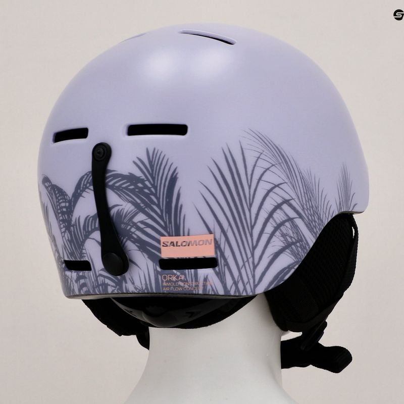Шолом гірськолижний дитячий Salomon Orka evening haze 12