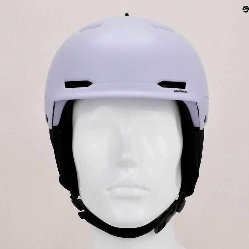 Шолом гірськолижний Salomon Husk evening haze 8