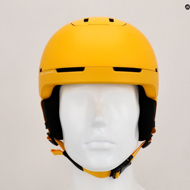 Шолом лижний POC Obex MIPS sulphite yellow matt 11