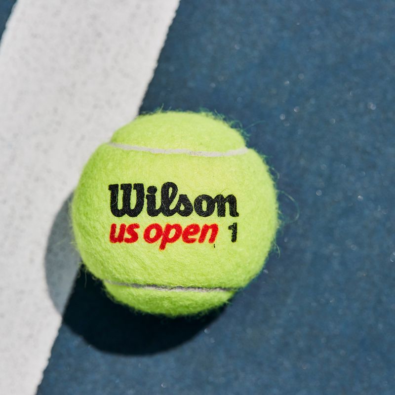 М'ячі тенісні Wilson US Open XD 3 шт. yellow 5