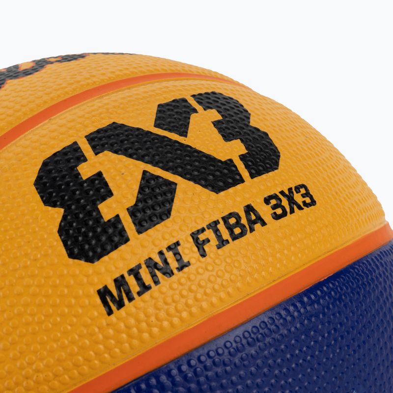 Баскетбольний м'яч Wilson Fiba 3X3 Mini Rubber WTB1733XB Розмір 3 3