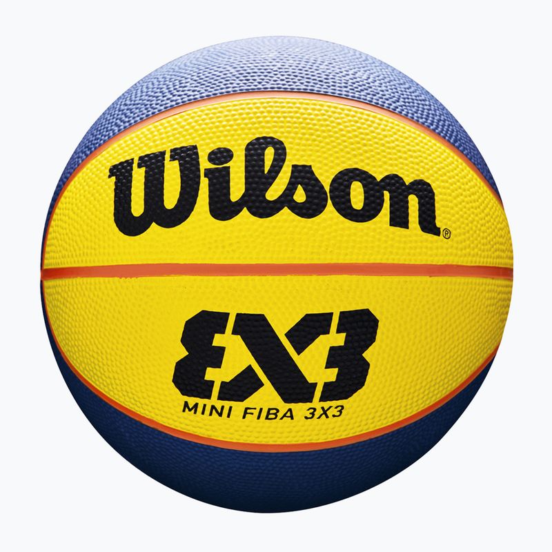 Баскетбольний м'яч Wilson Fiba 3X3 Mini Rubber WTB1733XB Розмір 3 4