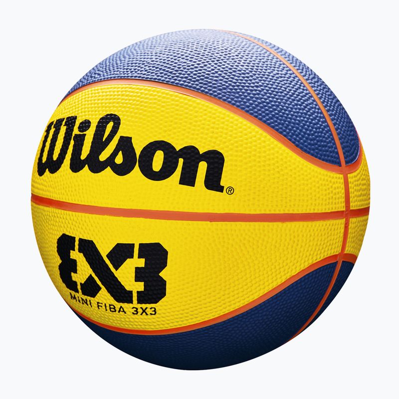 Баскетбольний м'яч Wilson Fiba 3X3 Mini Rubber WTB1733XB Розмір 3 5