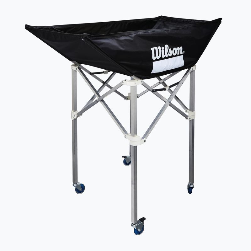Візок для волейбольних м'ячів Wilson Indoor Stand Up 42" black