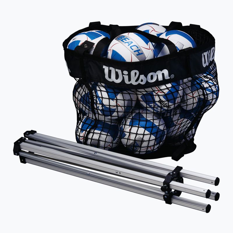 Візок для м'ячів Wilson Beach Stand Up black 2