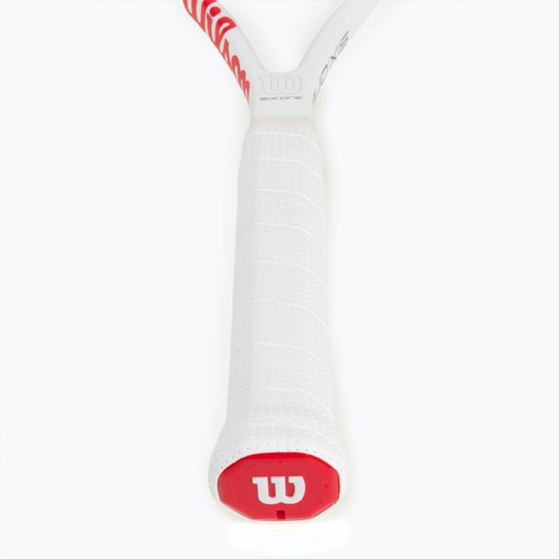 Ракетка тенісна  Wilson Six.One Team 95 Cvr біло-червона WRT73640U 5
