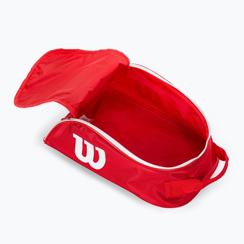 Чохол для взуття Wilson Tour IV Shoe Bag червоний WRZ847887 4