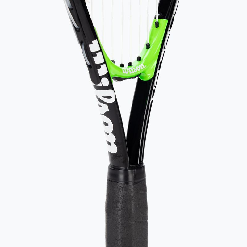 Ракетка для сквошу дитяча Wilson Blade Junior black/green 4