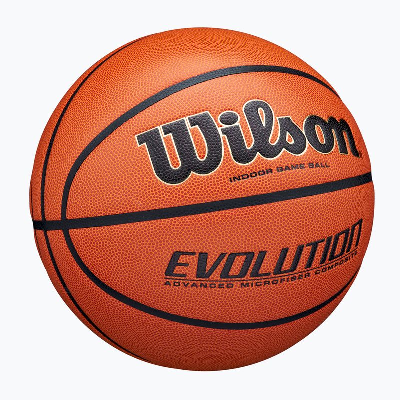 М'яч баскетбольний Wilson Evolution brown розмір 6 2