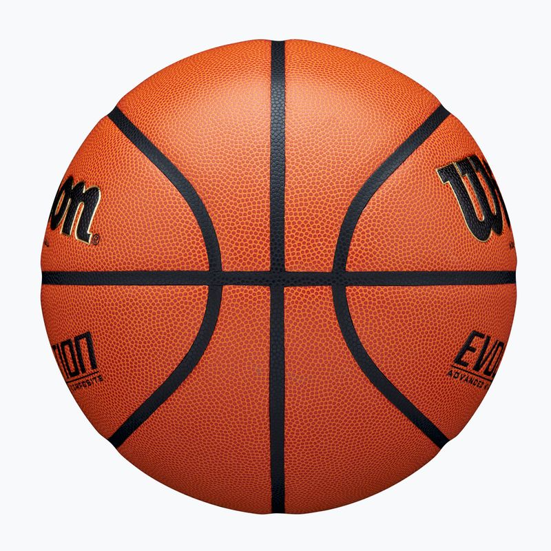 М'яч баскетбольний Wilson Evolution brown розмір 6 6