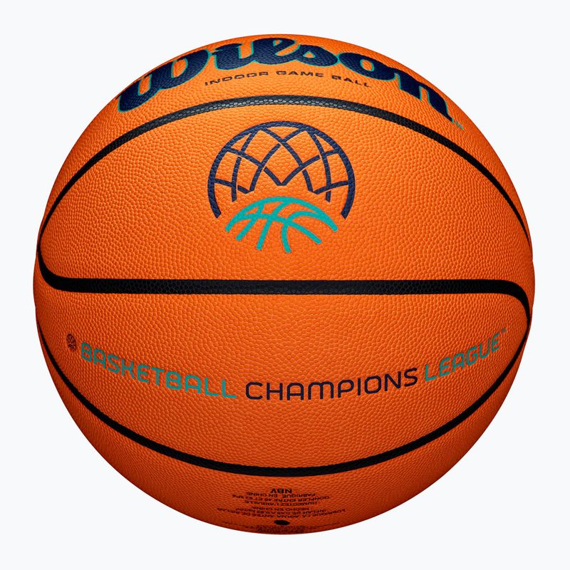 М'яч баскетбольний Wilson EVO NXT Champions League orange розмір 7 6