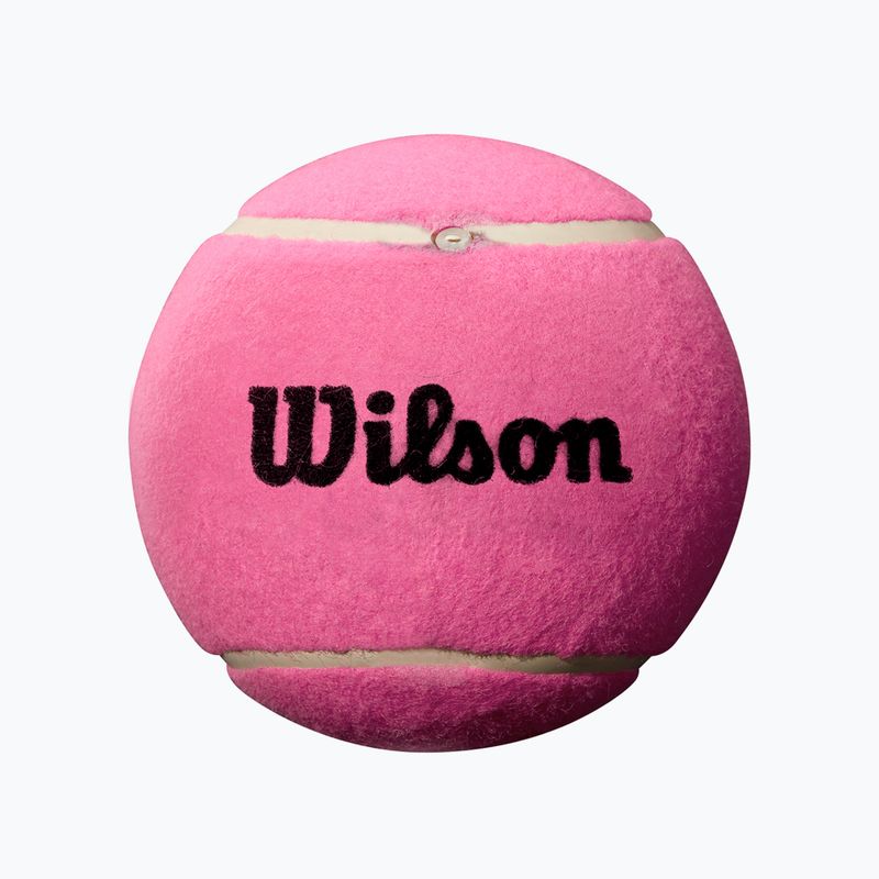 М'яч тенісна для автографів Wilson Roland Garros 5 Mini Jumbo pink 2