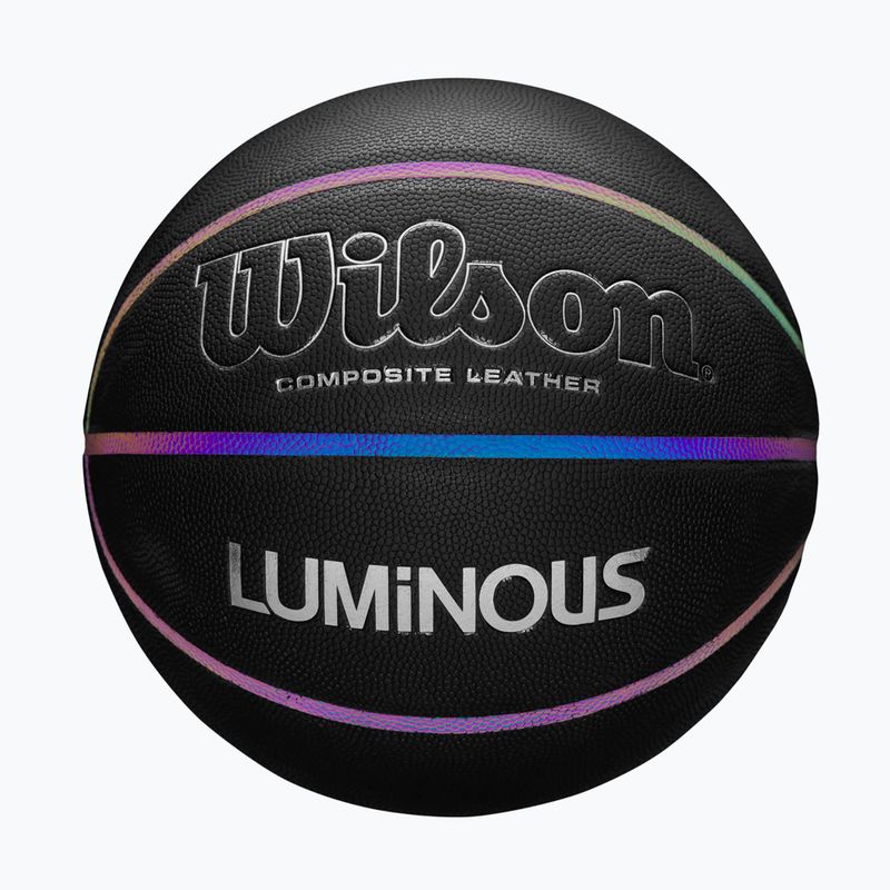М'яч баскетбольний Wilson Luminous black розмір 7