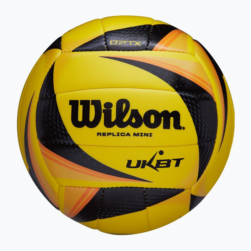 М'яч волейбольний пляжний Wilson OPTX AVP Mini yellow 4