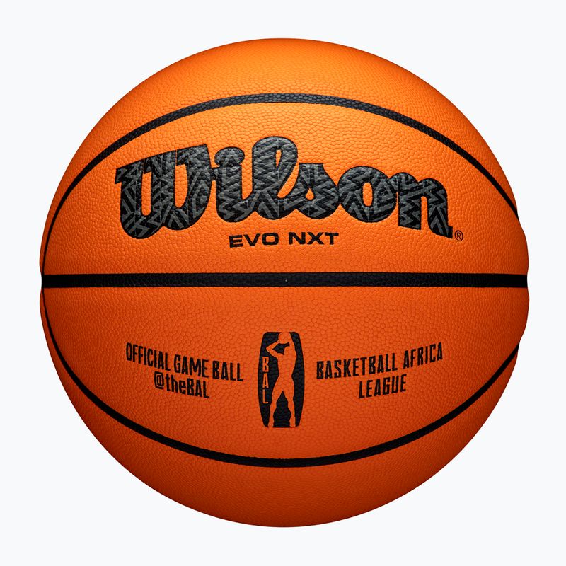 М'яч баскетбольний Wilson EVO NXT Africa League brown розмір 7