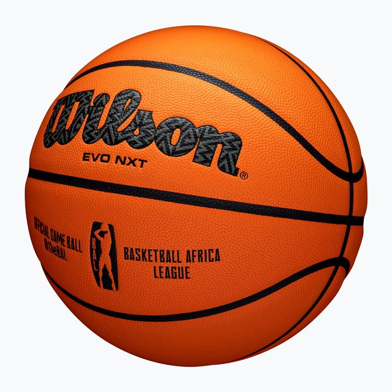 М'яч баскетбольний Wilson EVO NXT Africa League brown розмір 7 3
