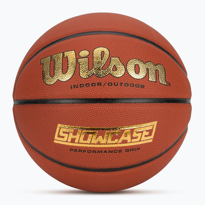 Баскетбольний м'яч Wilson Showcase Comp помаранчевий, розмір 7