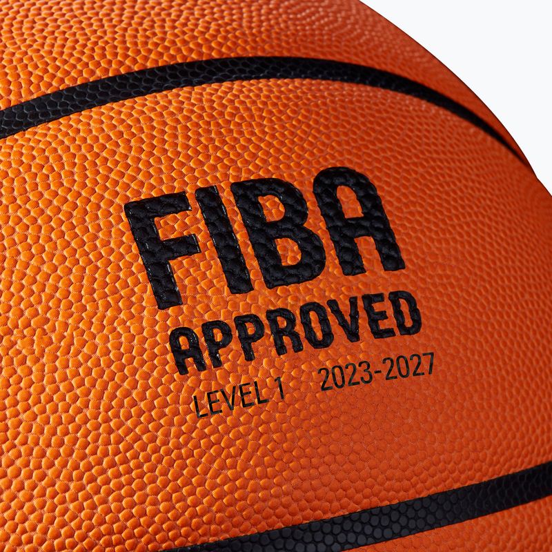 М'яч баскетбольний Wilson EVO NXT Fiba Game Ball orange розмір 7 5