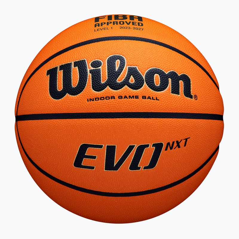 М'яч баскетбольний Wilson EVO NXT Fiba Game Ball orange розмір 6