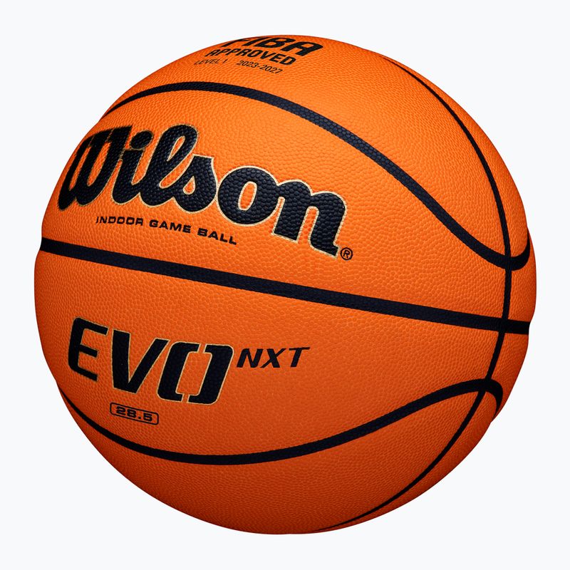 М'яч баскетбольний Wilson EVO NXT Fiba Game Ball orange розмір 6 2