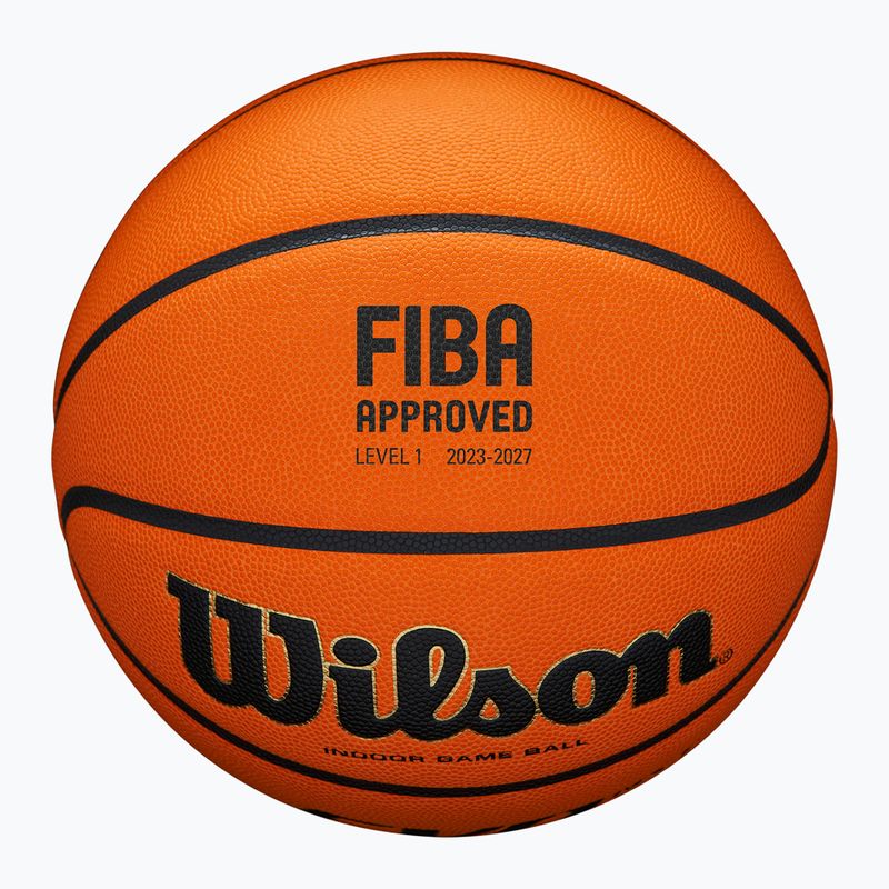 М'яч баскетбольний Wilson EVO NXT Fiba Game Ball orange розмір 6 4