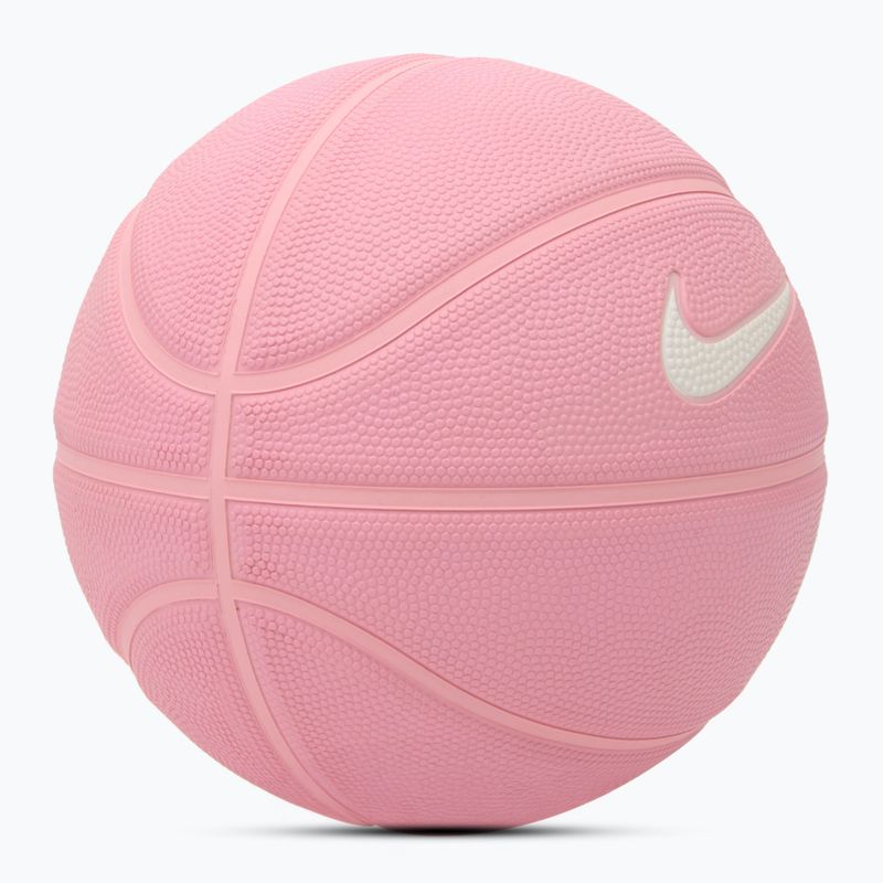 М'яч баскетбольний Nike Skills pink rise/pink foam/pink foam/white розмір 3 2
