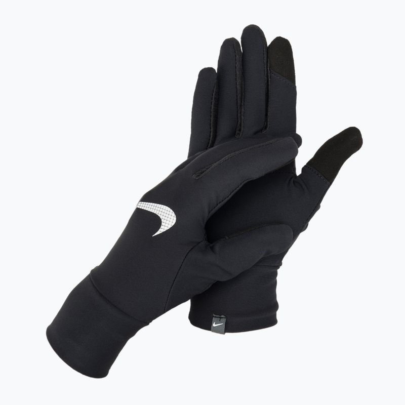 Комплект шапка + Рукавички чоловічі Nike Essential Running black/black/silver 2