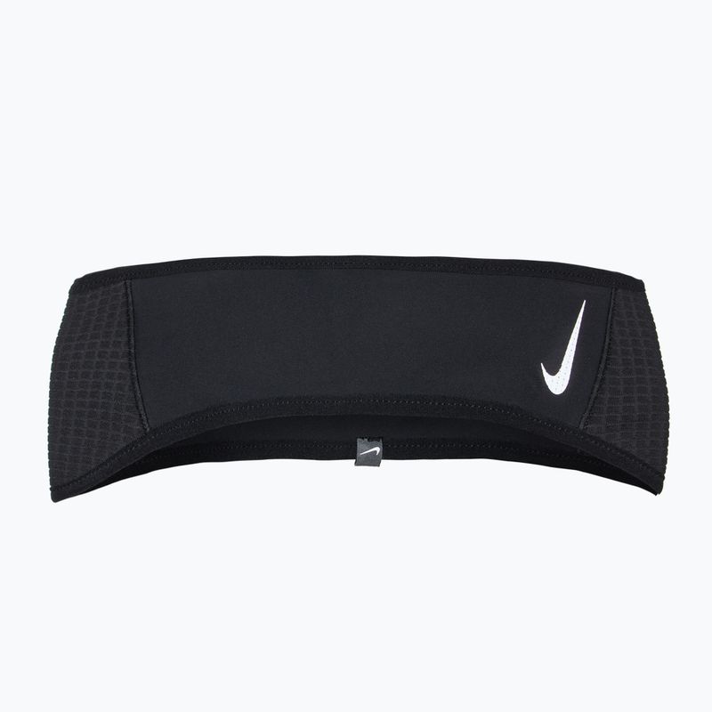 Комплект жіночий пов'язка + рукавички Nike Essential Running black/black/silver 7