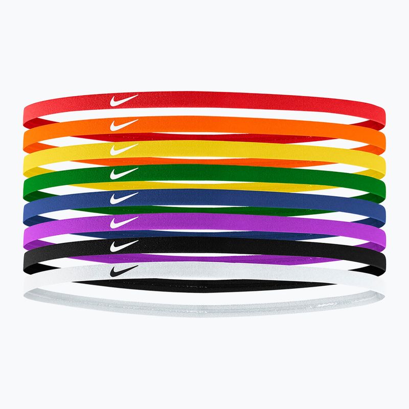 Пов'язка на голову Nike Skinny Headbands 8 шт. pimento/orange blaze/sunlight