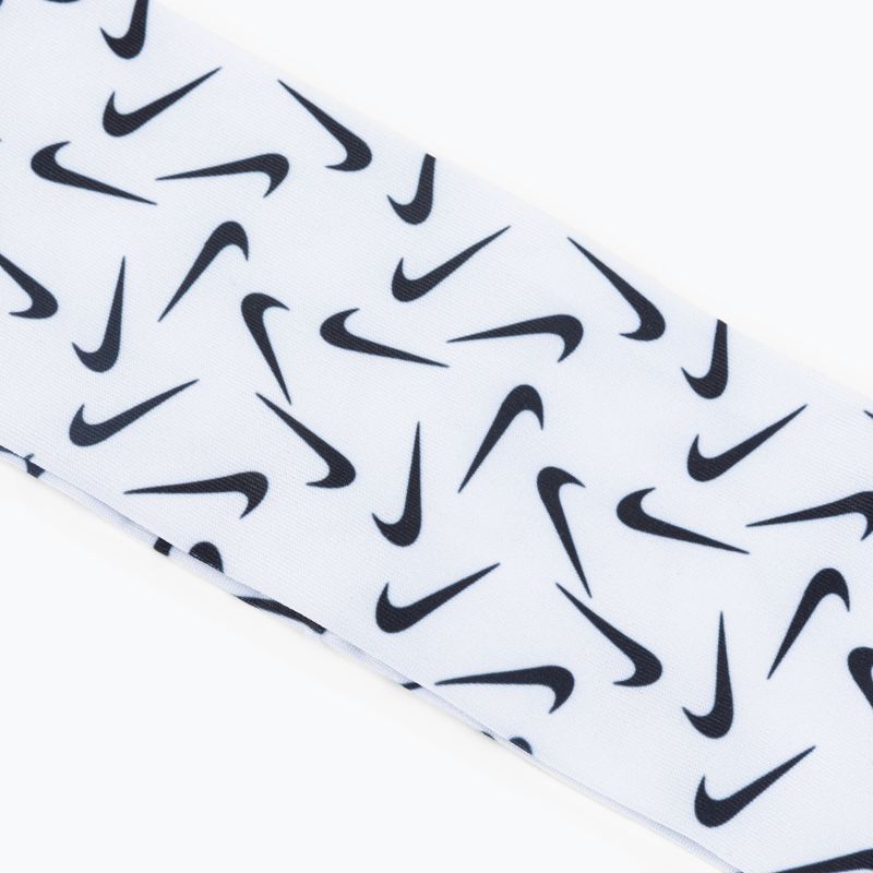 Пов'язка на голову Nike Fury Headband 3.0 Printed біла N1003619-101 3