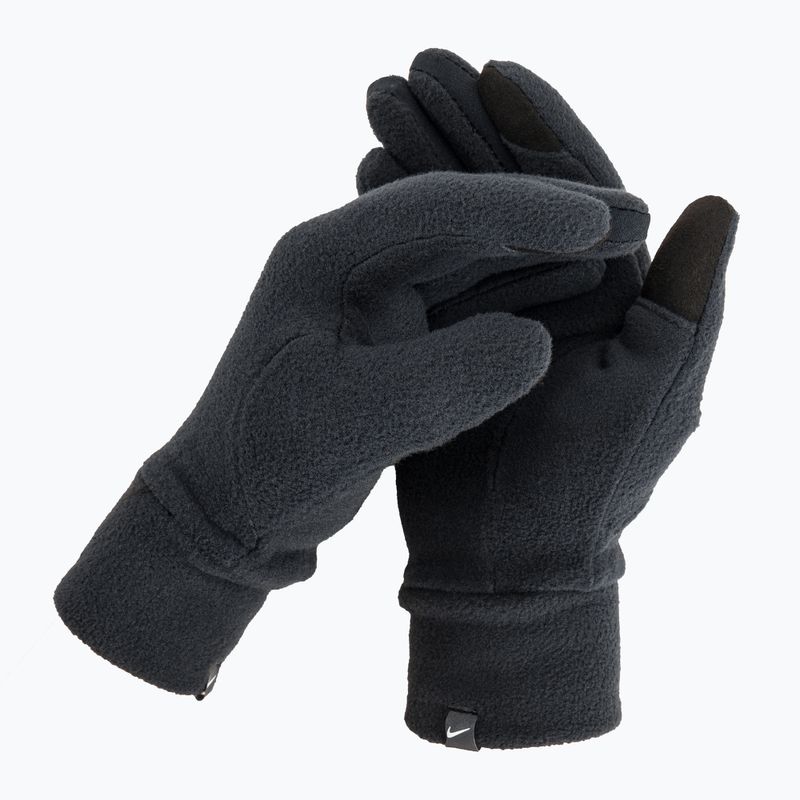Комплект шапка + Рукавички жіночі Nike Fleece black/black/silver 7