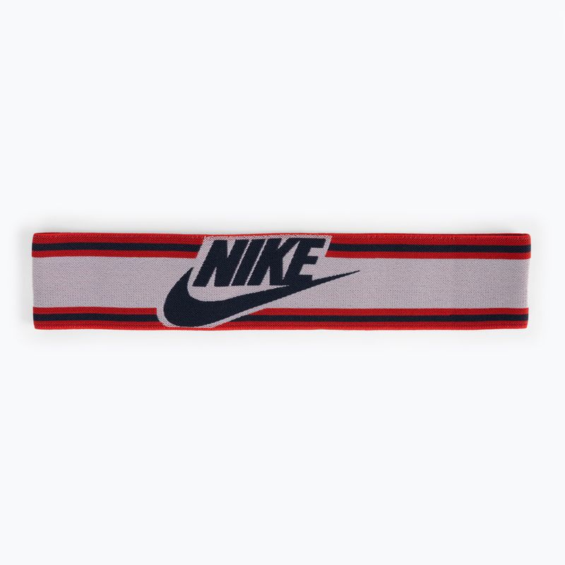 Пов'язка на голову чоловіча Nike Elastic Headband біло-червона N1003550-123 2